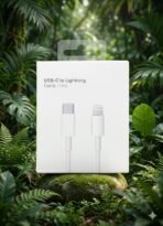 Ap.No Logo Super Fast iPhone Cable (Type C - Lightening)-3ft (1M) - Image 2