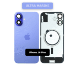 Back Glass with Wireless MagSafe Magnet for iPhone 16plus(Ultra marine)premium - Image 2