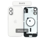 Back Glass with Wireless MagSafe Magnet for iPhone 16(White)(premium) - Image 2