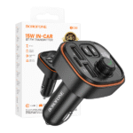 Borophone Car FM Transmitter, Combo Charger, Bluetooth MP3, USB Disk and TF Card music player