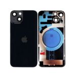 Back Glass with Wireless MagSafe Magnet for iPhone 14 Plus Premium White (Starlight) - Image 4