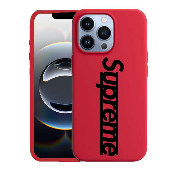 Silicon.Suprem Series For Apple iPhone 12/13 Pro Max-Red