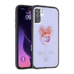 Candy Butterfly Ring Case for S25/S24 Plus Levender