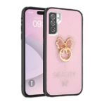 Candy Butterfly Ring Case for S25 Ultra White