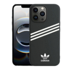 Silicone case addidas iphone for14/15-Black - Image 2