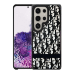 3D. C Dior black&white Case for S25 Ultra