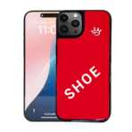 3D Air JD Shoe Case for iPhone 16 Pro Max - Red