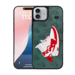 3D Air JD Shoe Case for iPhone 16 - Green - Image 2