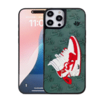 3D Air JD Shoe Case for iPhone 16 Pro Max - Green - Image 2