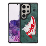3D Air JD Shoe Case for Samsung S25 Plus - Green - Image 2