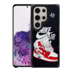 3D Air JD Shoe Case for Samsung S25 Plus - Black - Image 2