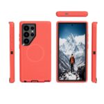 Defender pro Magnetic Magsafe for Samsung S25/S24 Plus - Red