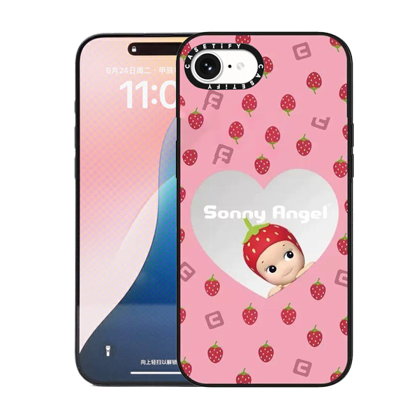 3D Sonny Angel For iPhone 16 E Pink