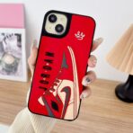 3D Air JD Shoe Case for iPhone 16 Pro Max - Red - Image 4