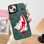 3D Air JD Shoe Case for iPhone 16 E - Green