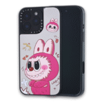 3D. Labubo with Magsafe For iPhone 16 Plus - Red - Image 2