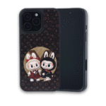 3D. Labubo with Magsafe For iPhone 16 -Love Brown