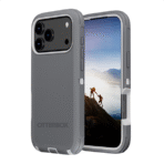 Defender Magnetic Megsafe With Belt Clip for iPhone 17 Pro Max -Gray - Image 3