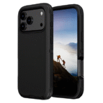 Defender Magnetic Megsafe With Belt Clip for iPhone 17 Pro Max -Black