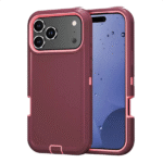 Defender Heavy Duty Case For iPhone-11ProMax-Burgundy