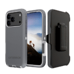 Defender Magnetic Megsafe With Belt Clip for iPhone 17 Pro Max -Gray - Image 2