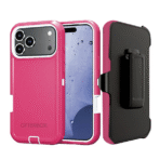 Defender Magnetic Megsafe With Belt Clip for iPhone 17 Pro Max -Pink - Image 2