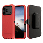 Defender Magnetic Megsafe With Belt Clip for iPhone 17 Pro Max -Red - Image 2