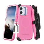 Defender Magnetic Megsafe With Belt Clip for iPhone 16 – Pink - Image 2