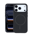 Silicon.Appale Logo Case with Magsafe For iPhone 17 Pro - Black