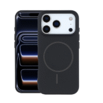 Silicon.Appale Logo Case with Magsafe For iPhone 17 - Black