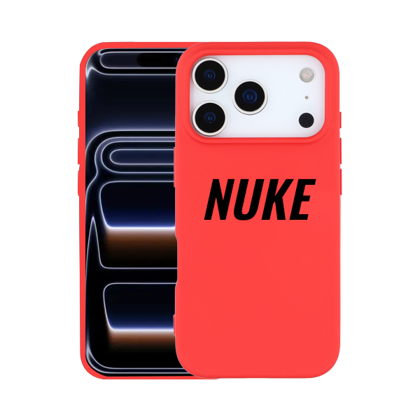 Silicon.Neck Series For Apple iPhone 17 Pro Max - Red