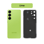 Back Glass with Camera Lens and Adhesive for Samsung Galaxy S23 Plus (Lime)