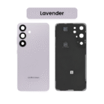 Back Glass with Camera Lens and Adhesive for Samsung Galaxy S23 (Lavender)