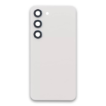 Back Glass with Camera Lens and Adhesive for Samsung Galaxy S23 (White)