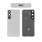 Back Glass with Camera Lens and Adhesive for Samsung Galaxy S25 (Silver)