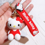 KeyChain Hello KItty Red