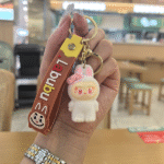 KeyChain Labubu White