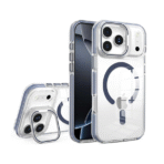 Leo Magsafe case For camera kick stand iPhone=17 Pro Max(Blue)