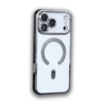 Pure Snap Transparent Magsafe Case With Camera Protector For iPhone 17 Pro - Silver