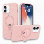 Cloud Grip Magsafe Charging Case For iPhone 15 - Pink