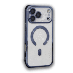 Pure Snap Transparent Magsafe Case With Camera Protector For iPhone 17 Air - Blue