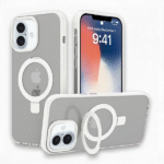 Cloud Grip Magsafe Charging Case For iPhone 15 Plus - White