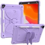 Butterfly Case with Pen Slot for iPad-AIR11"(2024,2025,2026)-PURPLE