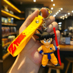Keychain Goku Yellow