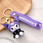 KeyChain Kuromi Purple