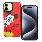 3D.Cute Mouse For Iphone 12/12Pro – Red - Image 2