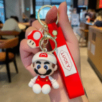 Keychain Mario White