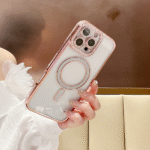 Magshine Glitter Magsafe Case For iPhone 16 - Pink