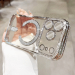 Magshine Glitter Magsafe Case For iPhone 17 Pro - Silver