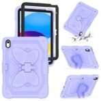 Butterfly Case with Pen Slot for iPad-PRO11(5th,4th,GEN,2024,2025,2026)-PURPLE - Image 4